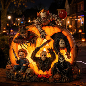 Scary Villain Acrylic Light Box - Personalized Gifts For Horror Lovers 05nadt300726