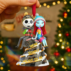 Personalized Gifts For Christmas Couple Custom Shape Acrylic Ornament 03pgmg280825