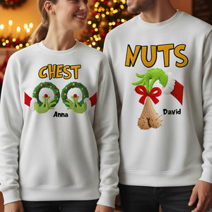 Personalized Funny Gifts For Couple Christmas Shirt 05natn271025