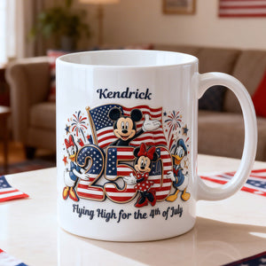 4th of July With Friends Coffee Mug - Personalized Gifts For Patriotics 03PAMG230226