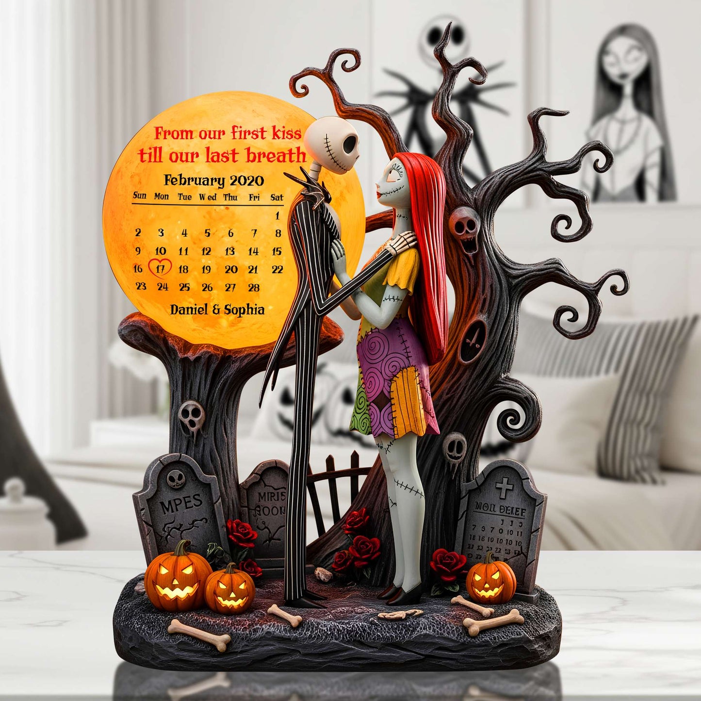 First Kiss To Last Breath Acrylic Plaque - Personalized Anniversary Gifts For Couples 02TOLU190725