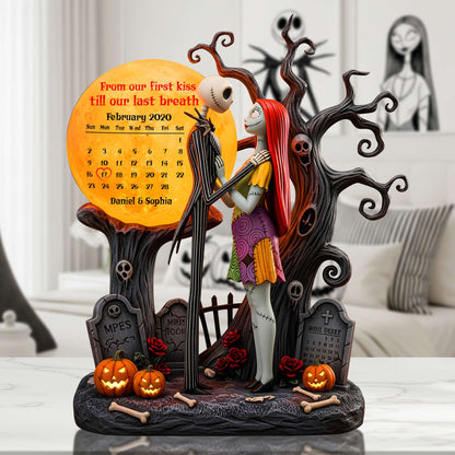 First Kiss To Last Breath Acrylic Plaque - Personalized Anniversary Gifts For Couples 02TOLU190725