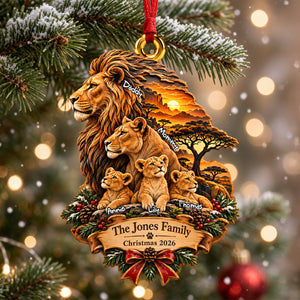 Christmas In The Kingdom Ornament - Personalized Christmas Gifts For Family 02qhdh120926