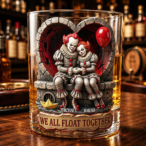 Horrormance Drinking Glass - Personalized Gift For Horror-Loving Couples 07tydt050826