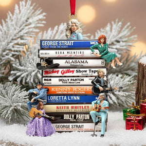 80s Folk Legends Acrylic Ornament - Personalized Gifts For Country Soul 02QHTN031125