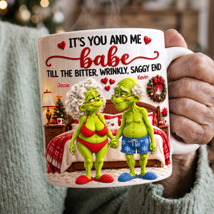 Naughty Old Couple Coffee Mug - Personalized Gifts For Couple 04nata221026
