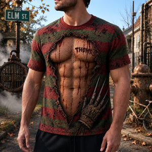 Scary Clawed Shirt - Personalized Gifts For Horror Lovers 03nalu180726