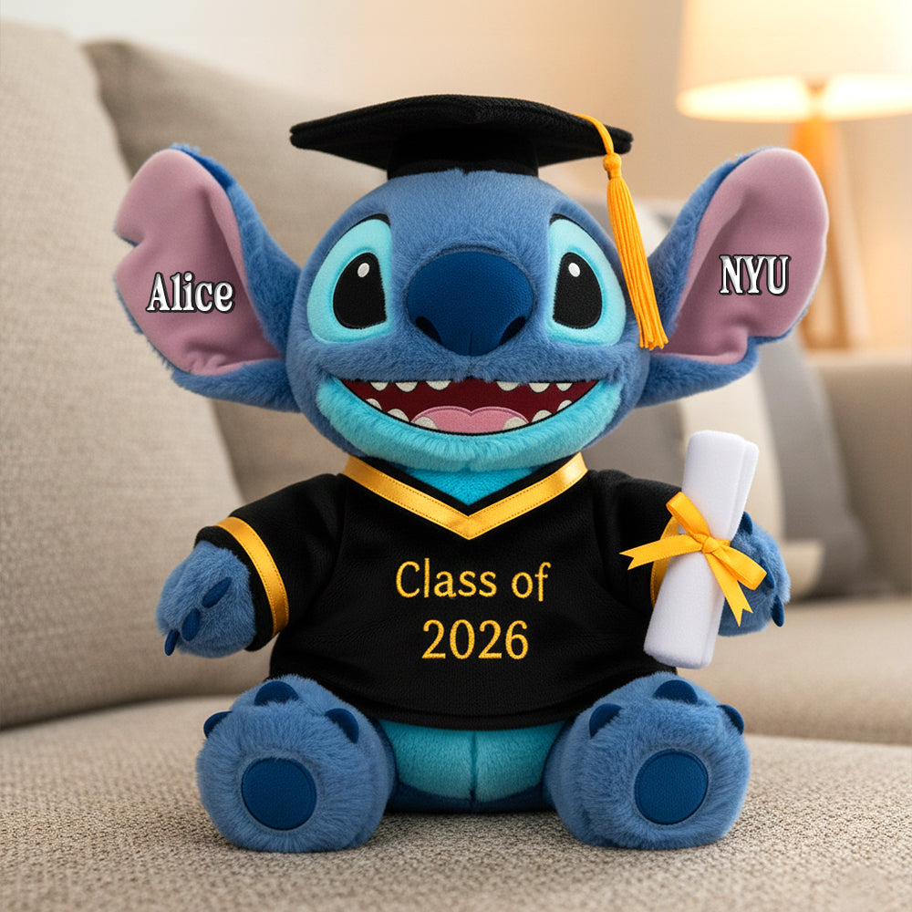 Graduation Shaped Pillow Personalized Gifts For Graduates 02natn081125