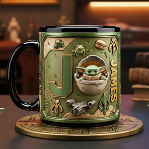 Alien Alphabet Coffee Mug - Personalized Gifts For Cosmic Lovers 02kita210126