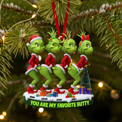 Personalized Funny Gifts For Besties Christmas Ornament 04ohtn150925