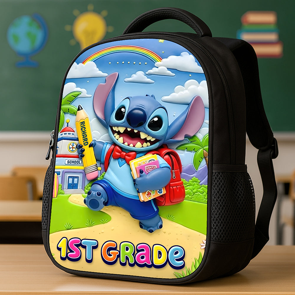 Adorable Cartoon School Bag - Personalized Gifts For Kids 01toqn060825