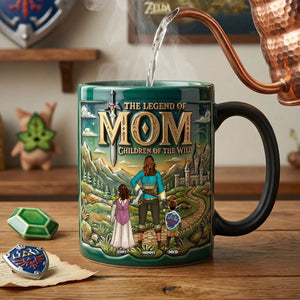 Epic Mom & Her Little Legends Magic Coffee Mug - Personalized Gifts For Moms 02NATN080426HG