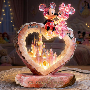 Romantic Couple Acrylic Light Box - Personalized Gifts For Couples 04ohmg181225