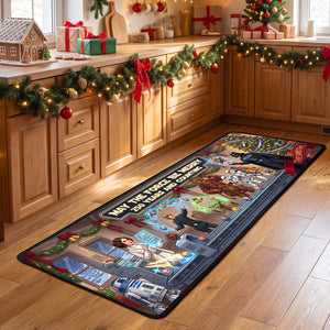 Let Christmas Shine Bright Runner Rug - Personalized Gifts 03HADH220826
