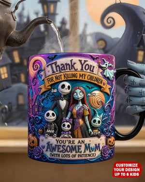 Patient Mom With Michievous Kids Magic Mug - Personalized Mother's Day Gifts For Wife 05qhdt240526