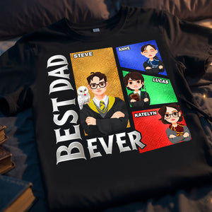 Best Dad Ever Shirt - Personalized Father's Day Gifts 03hudh250526