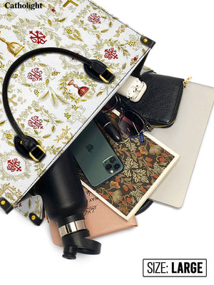 Catholight  The Timeless Faith Leather Bag