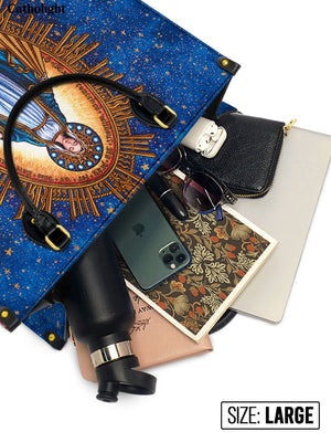 Catholight  The Immaculate Triumph Leather Bag