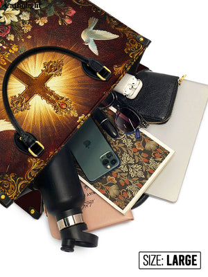 Catholight  Radiance of the Cross Leather Bag