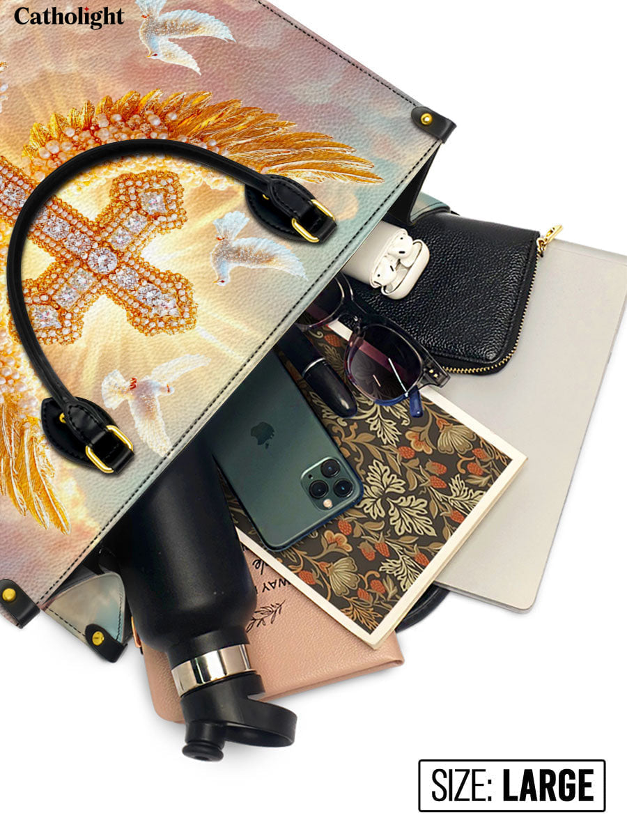 Catholight  Dove of Peace Leather Bag
