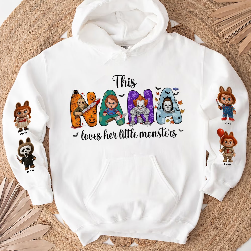 Horror Nana Shirt Personalized Gifts For Grandma 01natn260725-Homacus