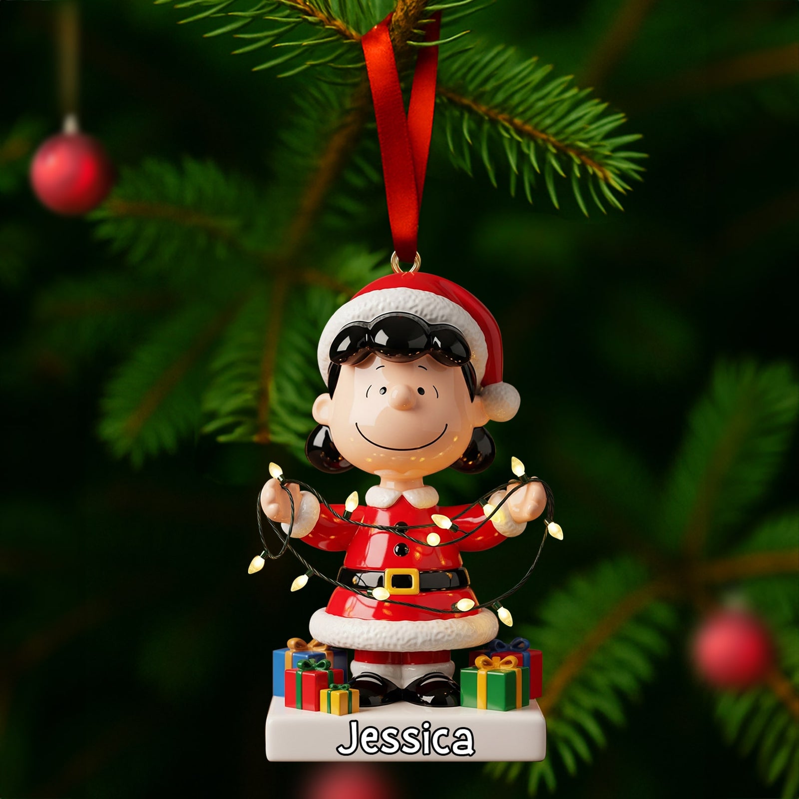 Cute Character Ornament - Personalized Gifts For Loved Ones 04palu190825