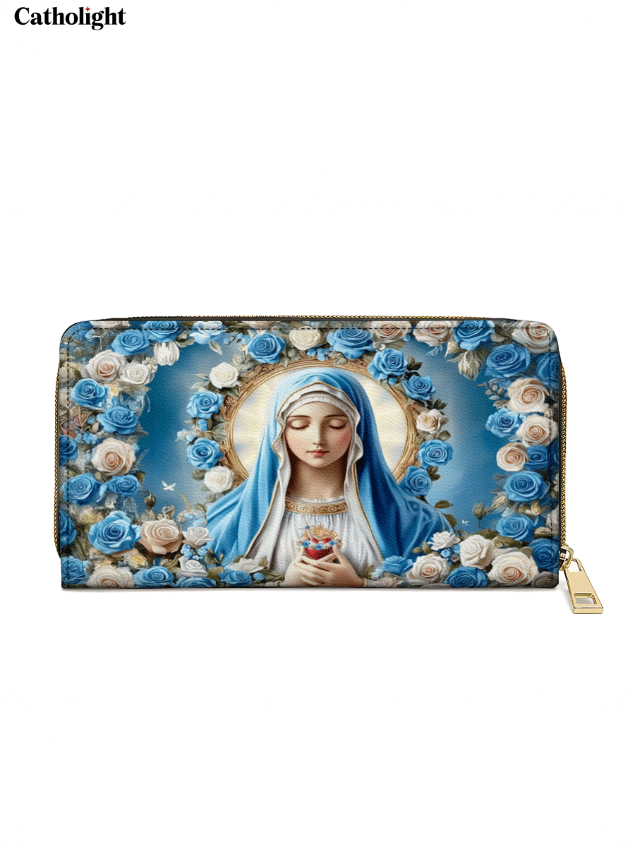 Catholight  Heavenly Grace - Leather Wallet Purse