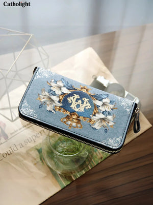 Catholight  Sacred Devotion Leather Wallet Purse