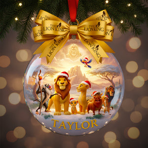 Christmas At Savanna Ornament, Personalized Gifts For Movie Fans 02qhdt151025
