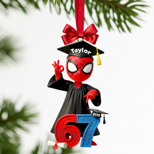 Cute Buddy Graduate Ornament - Personalized Gift For Graduation 03NALU201125