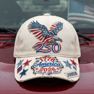 Vintage American Eagle Proud Classic Cap - Personalized Gifts For Patriots 02QHQN030626