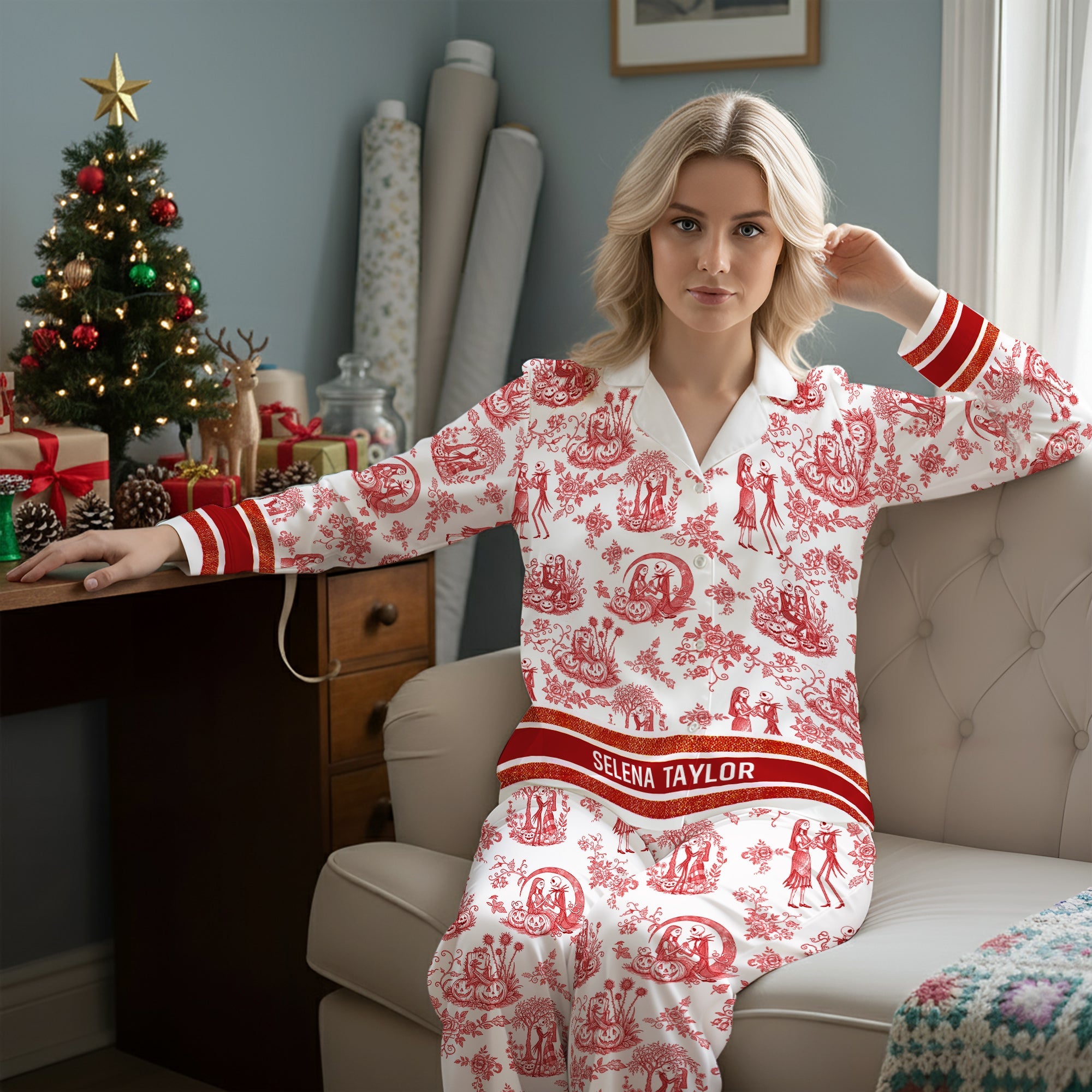 Simply Meant To Be Pajama Set - Personalized Gift For Her 04PGLU021025