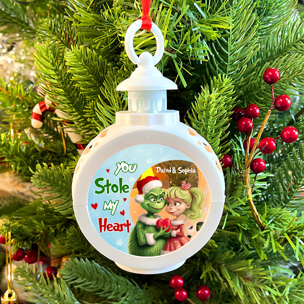Personalized Gifts For Couple Christmas Ornament 02hudt281024 - Ornament - GoDuckee