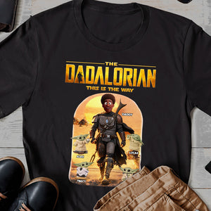 Warrior Dad Shirt - Personalized Gifts For Dad 0121humg11026
