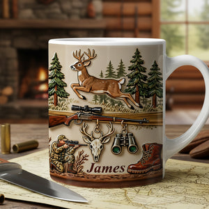 Hunting Coffee Mug - Personalized Gifts For Hunting Lovers 01tgta191225