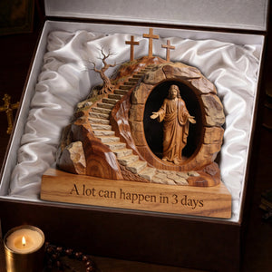 Jesus Easter Day Acrylic Plaque - Gifts For Jesus Lovers 03ohlu060326