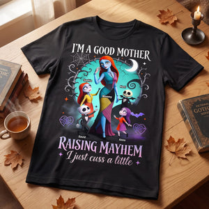 Messy Mayhem Mom 2D Shirt - Personalized Halloween Gifts For Mom 01QHQN130826