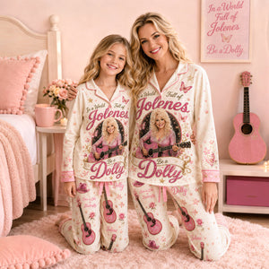 Dolly Parton Pajama Set - Personalized Gifts For Music Lovers 05nadh040926