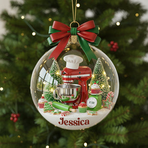 Stand Mixer Ornament - Personalized Christmas Gifts For Bakers 06PGLU260925 - Ornament - GoDuckee