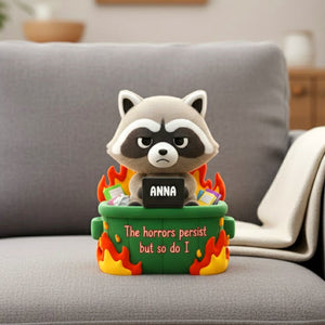 Workday Raccoon Adventures Pillow  - Personalized Gifts For Coworkers 06NATN151125