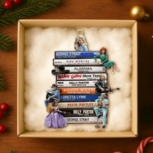 80s Folk Legends Acrylic Ornament - Personalized Gifts For Country Soul 02QHTN031125