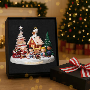 Books Lovers Acrylic Christmas Ornament - Personalized Gift For Book Lovers 04pata111125