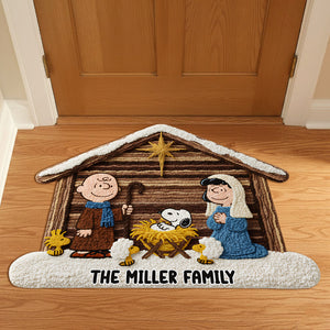 Personalized Christmas Gifts For Christian Family Doormat 07natn121125