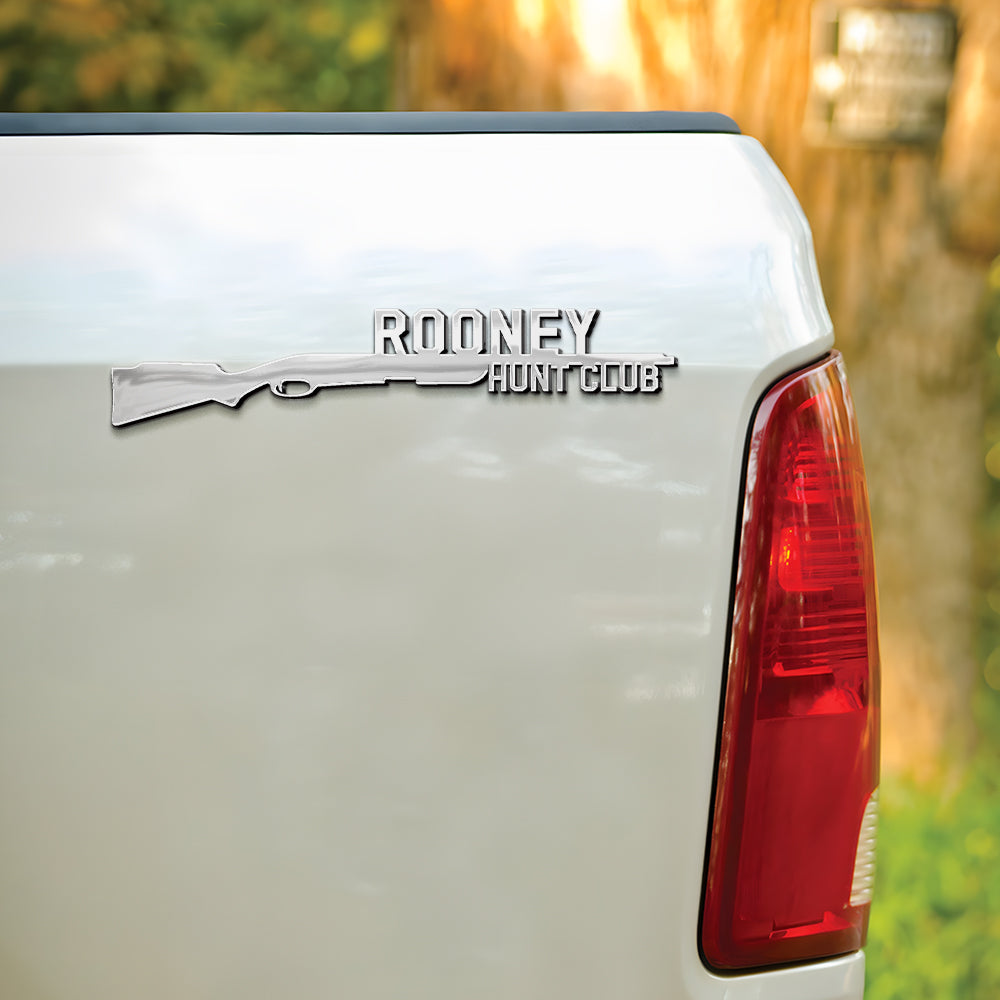 Hunter - Custom Hunting Metal Emblems, Car Badge-Homacus