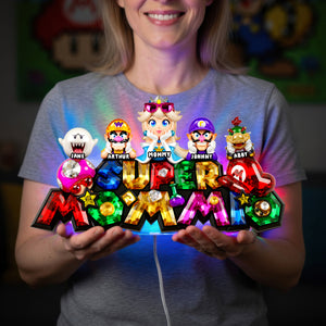 Pixel Mom Light Box - Personalized Gifts For Moms 02HUDH150426