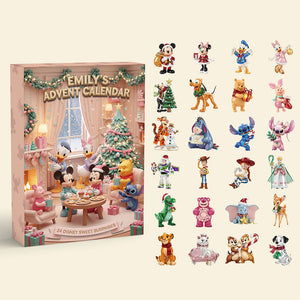 Cute Advent Calendar Personalized Custom Acrylic Blind Box - Gift For Christmas 01pgta151025