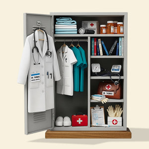 Doctor Personal Locker Acrylic Plaque - Personalized Gifts For Doctor 01qhdt070625-Homacus