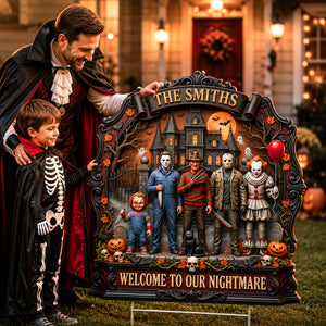 Spooky Season Halloween Yard Sign - Personalized Gifts For Family 02PGDH100826