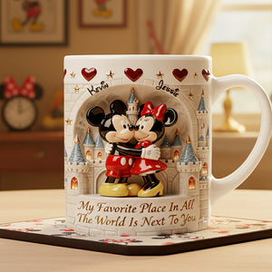 Lovely Couple Coffee Mug - Personalized Gifts For Couple 03nata120126
