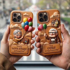Love Story Couple Phone Case - Personalized Gifts For Couples 03PATA300126